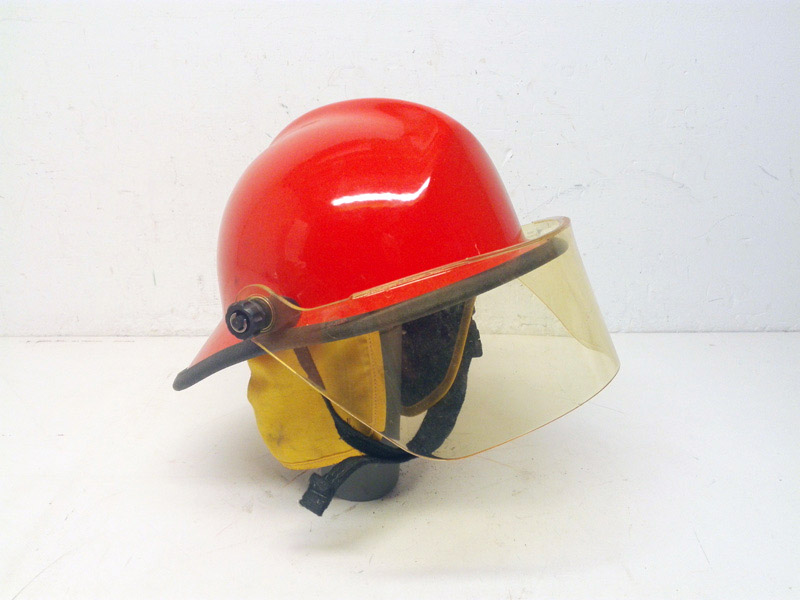 casco bombero seguridad plastico 18x29x35 1u